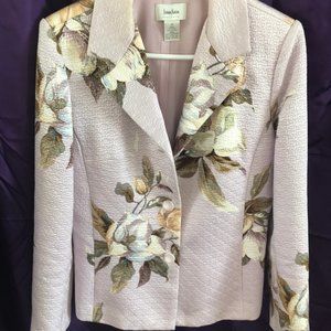 NEIMAN MARCUS  -  COTTON/SILK DRESS/CASUAL JACKET